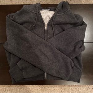 Dark Grey Brandy Melville Crystal Hoodie